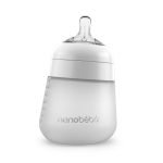 Biberón de silicona flexy 9 oz | Blanco X1