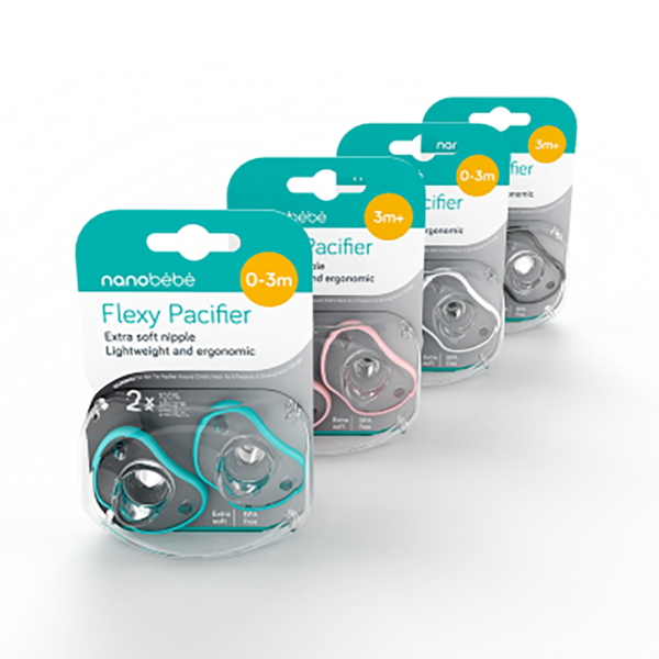 Chupo flexy | 3+ meses | Rojo