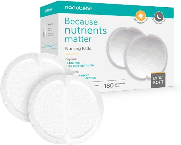 Protectores de Lactancia de Día y Noche x180