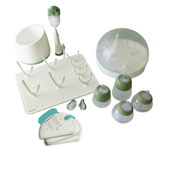 Kit Alimentación Infantil sin límites | Verde Oliva Gen2