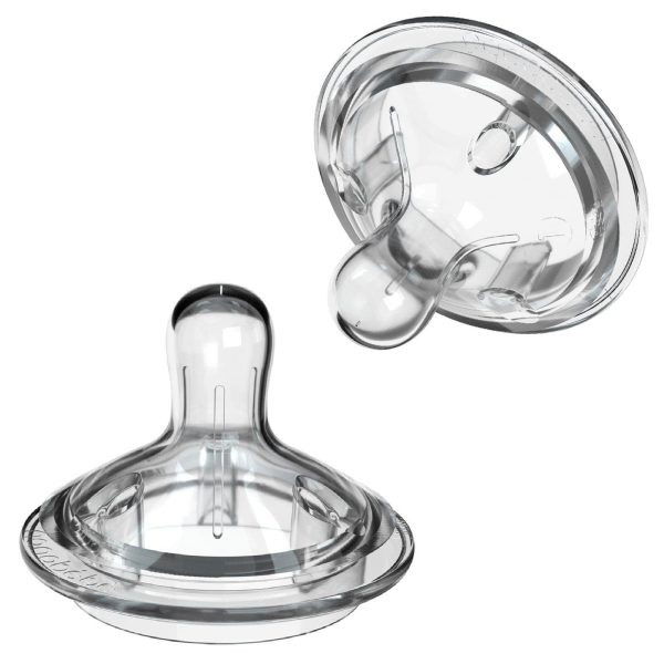 Tetina Nanobebé Silicona Flujo Rápido 6m+ x 2 Unidades Gen2