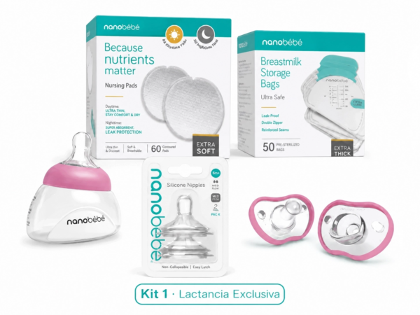 Kit de regreso al trabajo para Lactancia Exclusiva Rosado