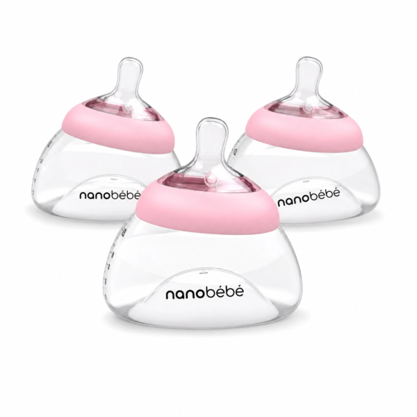 Biberón para leche materna Gen2 | Rosa X 3 | 150ml